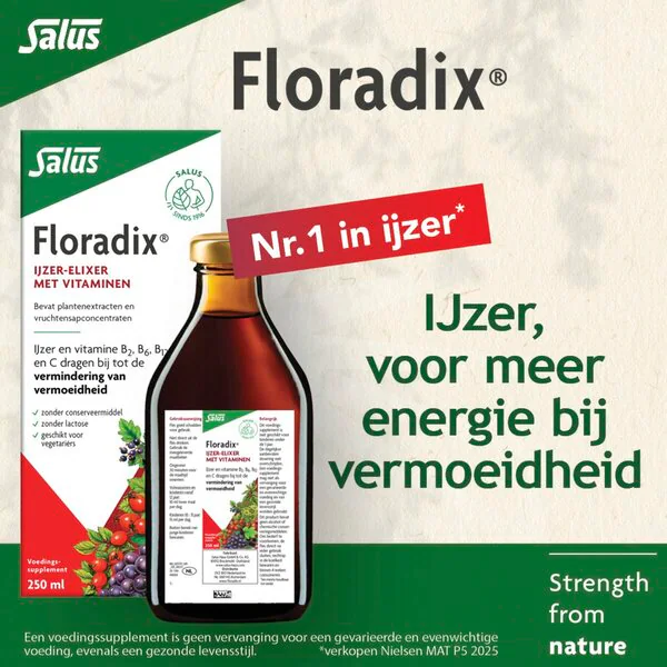 Salus Floradix Liquid Iron Elixir 250ml