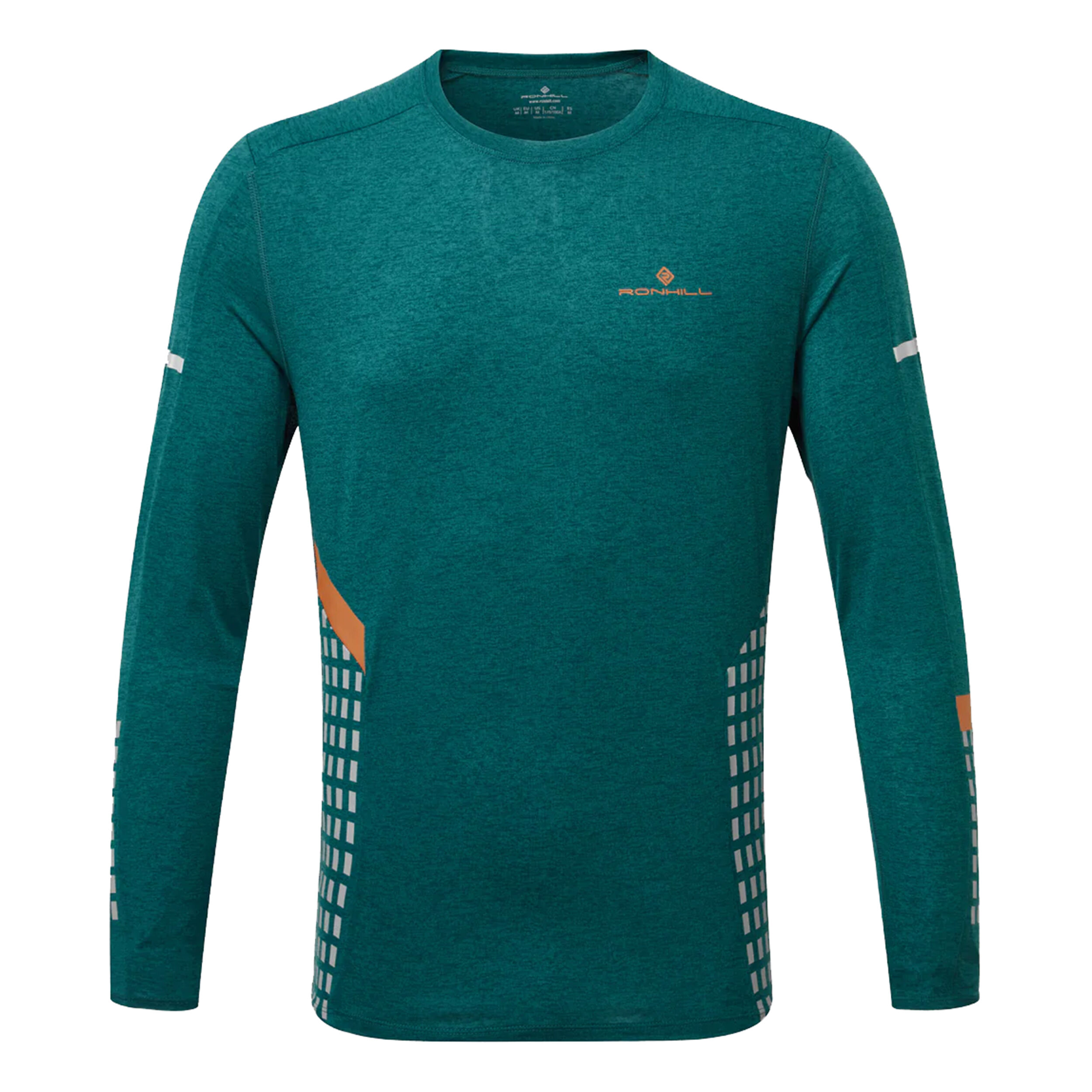 Tech Afterhours Longsleeve Laufshirt Herren - Petrol