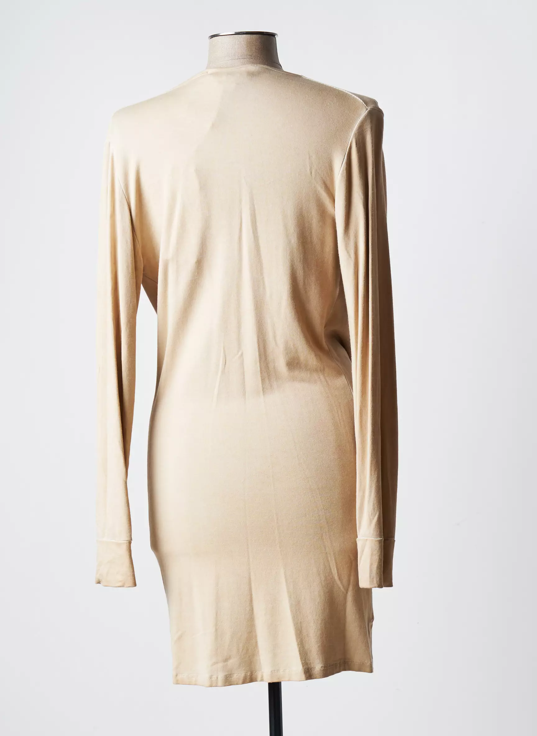 Kosmika Robes Courtes Femme couleur beige