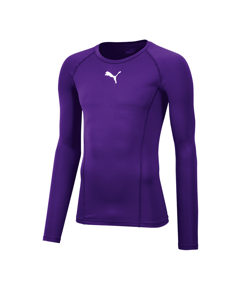 PUMA LIGA Baselayer Longsleeve Lila F10