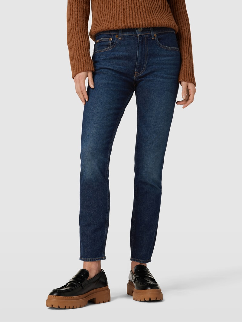 Jeans im 5-Pocket-Design Modell 'TOMPKINS' in dunkelblau