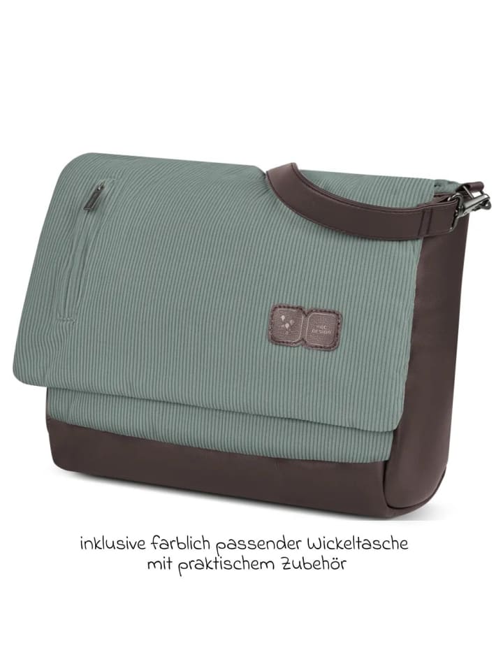 ABC-Design Kombi-Kinderwagen Salsa 4 Air - inkl. Babywanne in gruen günstig kaufen onesize
