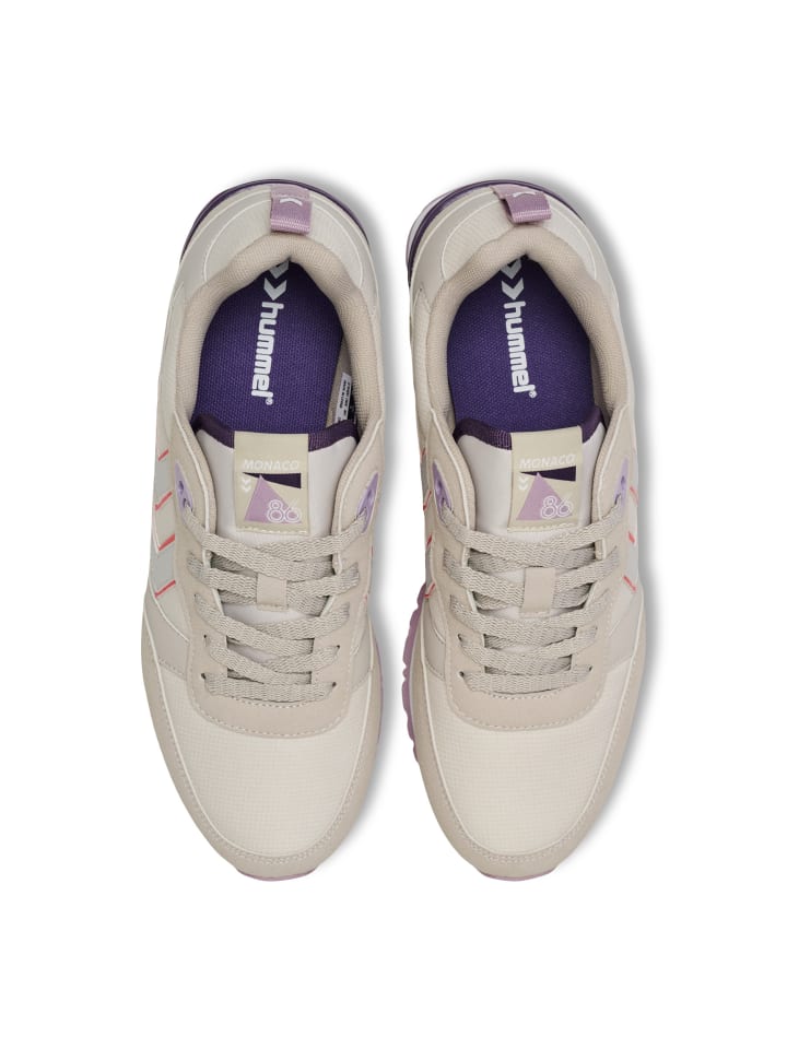 Hummel Hummel Schnürsenkel Sneaker Monaco 86 Damen in SILVER CLOUD/LUNAR ROCK günstig kaufen 36
