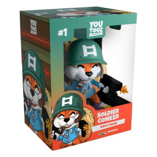 Youtooz: Conker's Bad Fur Day Vinyl Figur - Soldier Cronker