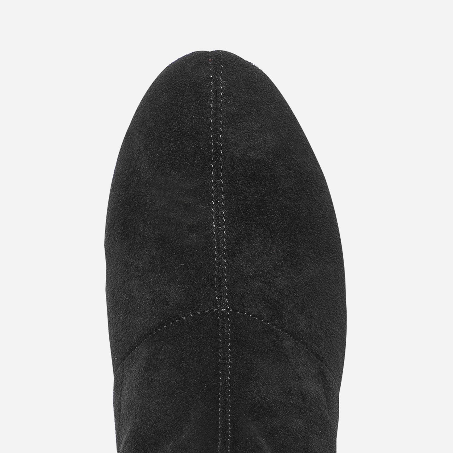 Boots noir en suédine