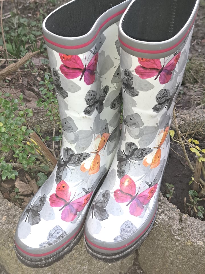 Beck Schmetterling Gummistiefel günstig kaufen 38