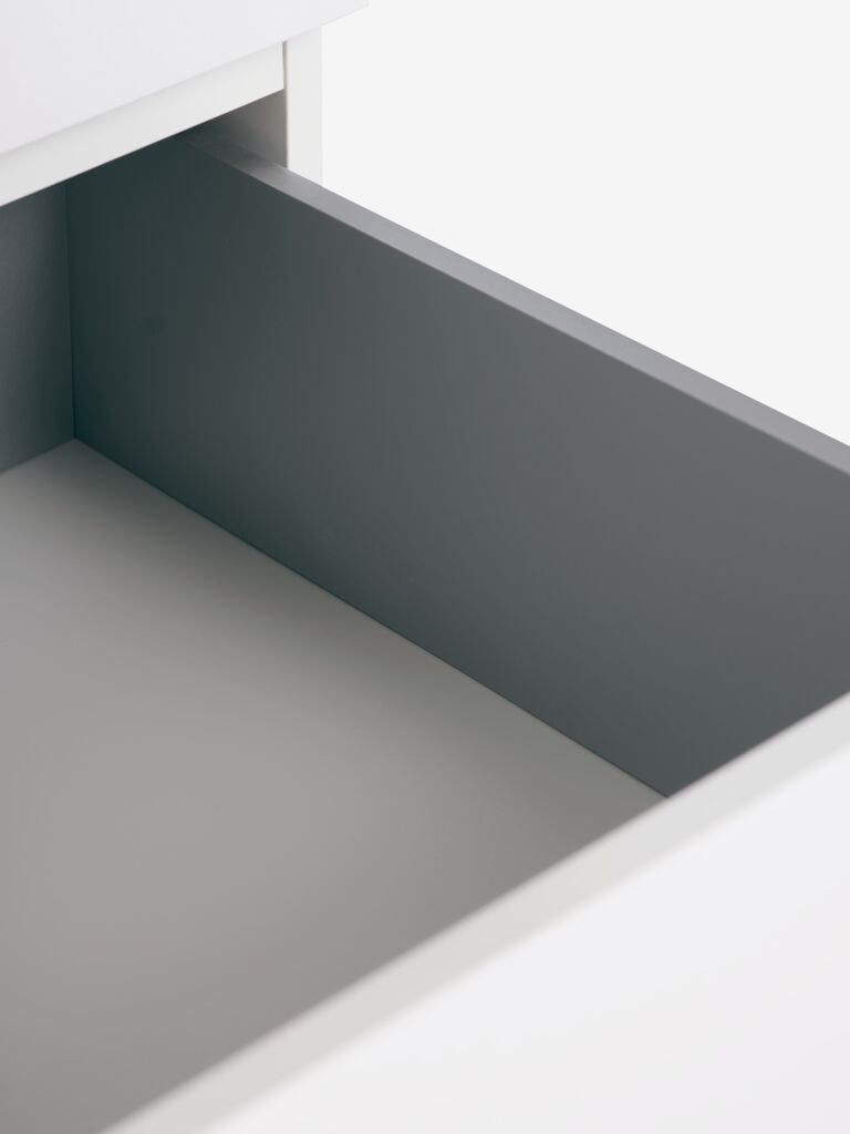 LIMFJORDEN Commode LIMFJORDEN, 4 tiroirs, blanc