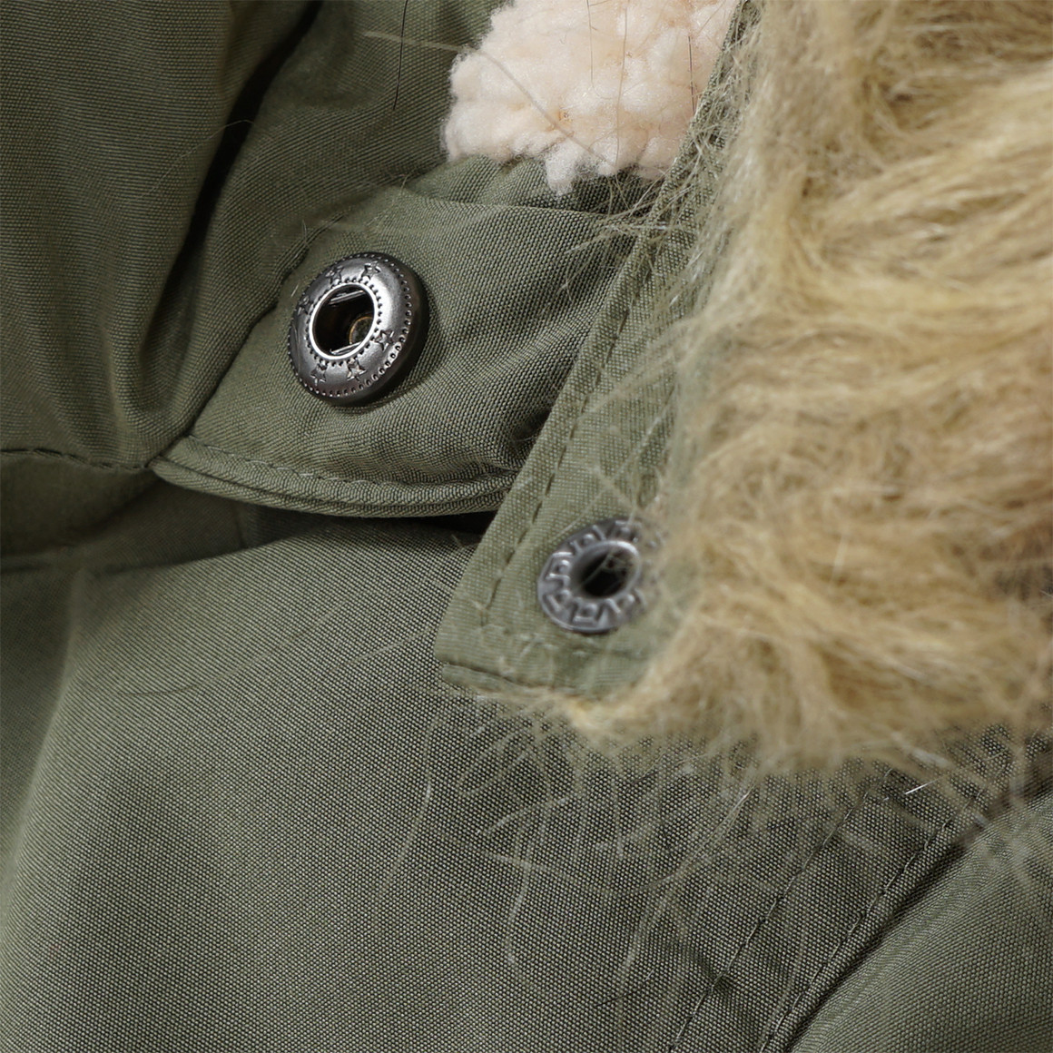 Mädchen Parka mit Felimitat