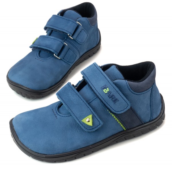 Fare Bare |vB ~ MidCut Leder + Tex ~ Blau