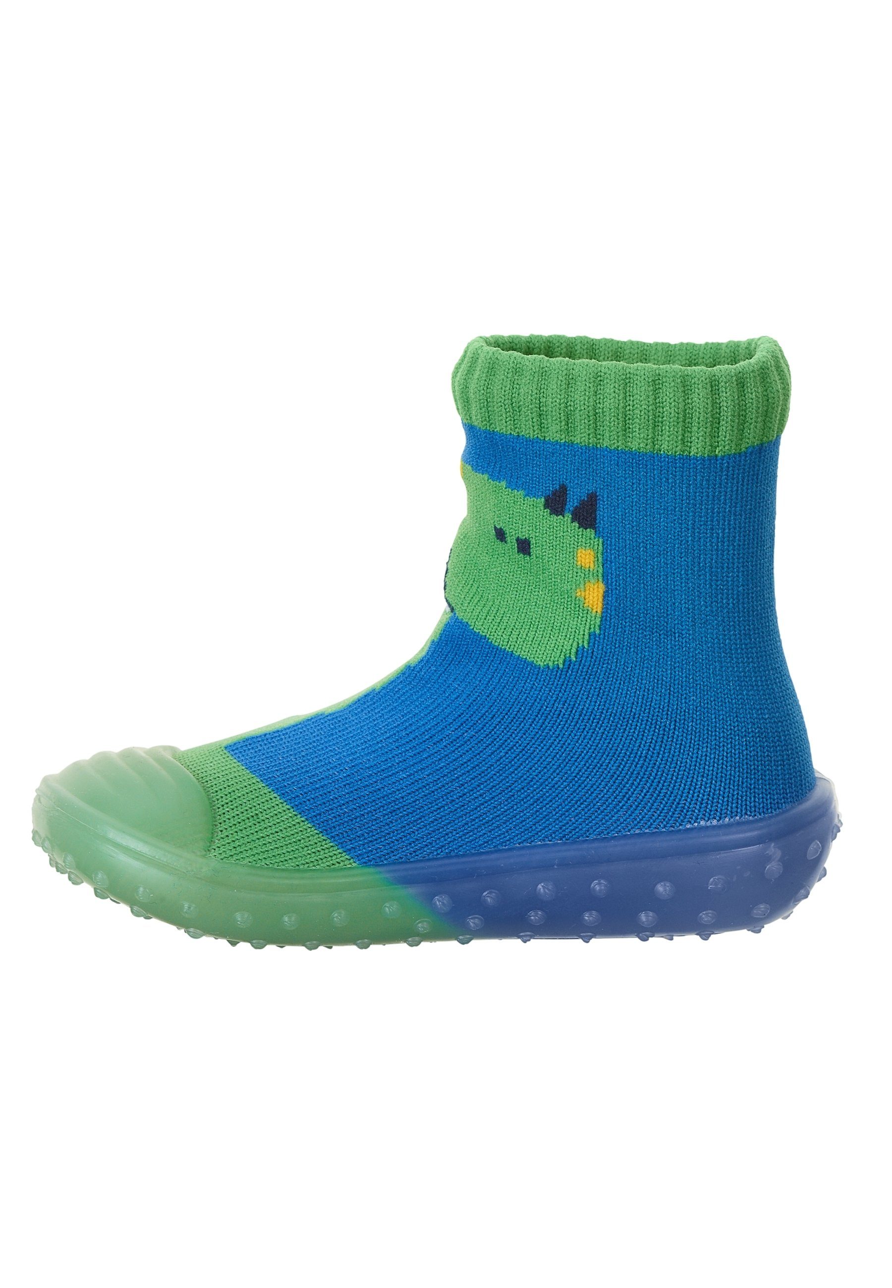 Sterntaler® Basicsocken Adventure-Socks Dino (Fliesensocken mit Anti-Rutsch-Sohle und süßen Motiven) Rutschsocken mit Vollplüsch im Sohlenbereich, ABS- Söckchen