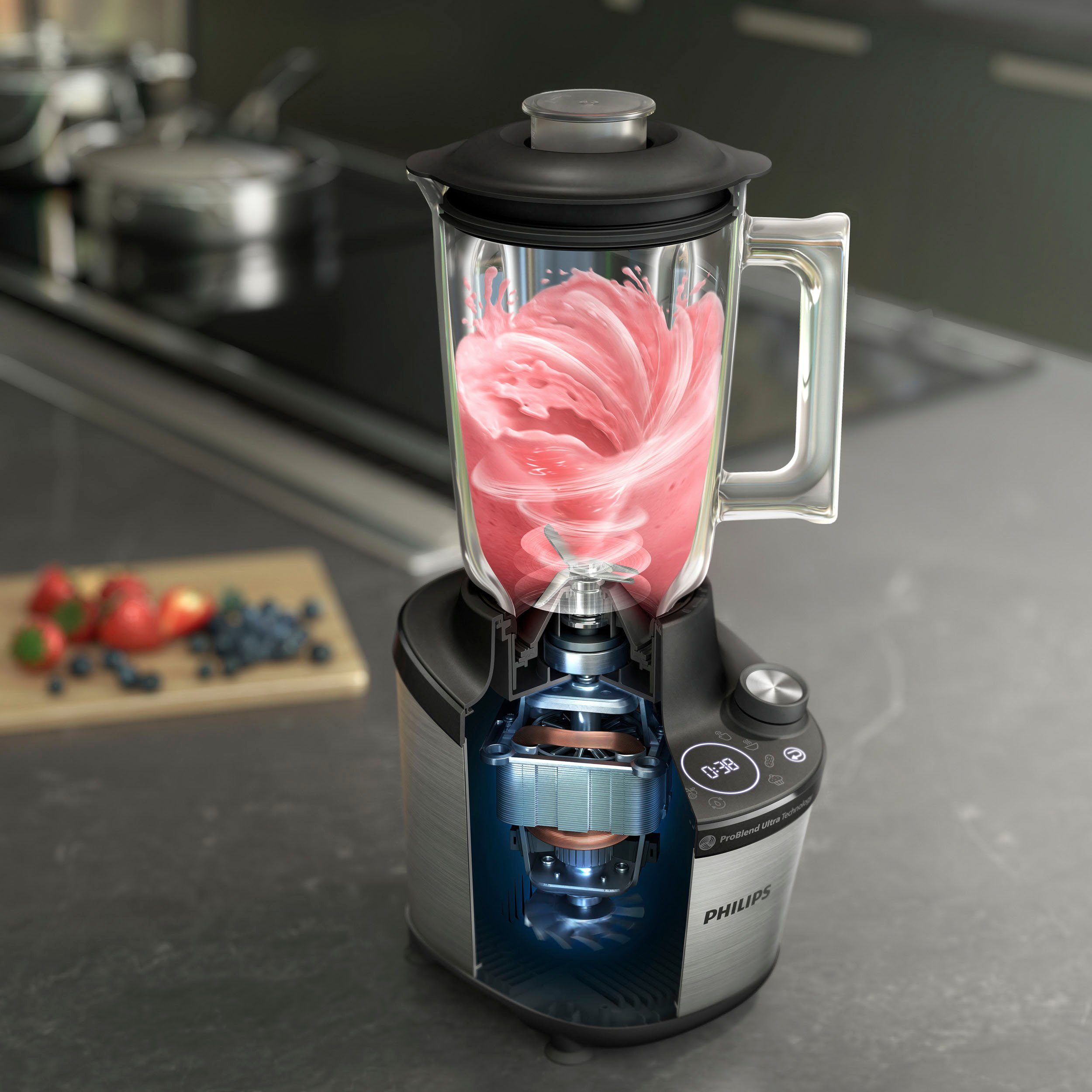 Philips Standmixer HR3760/10, 1500 W