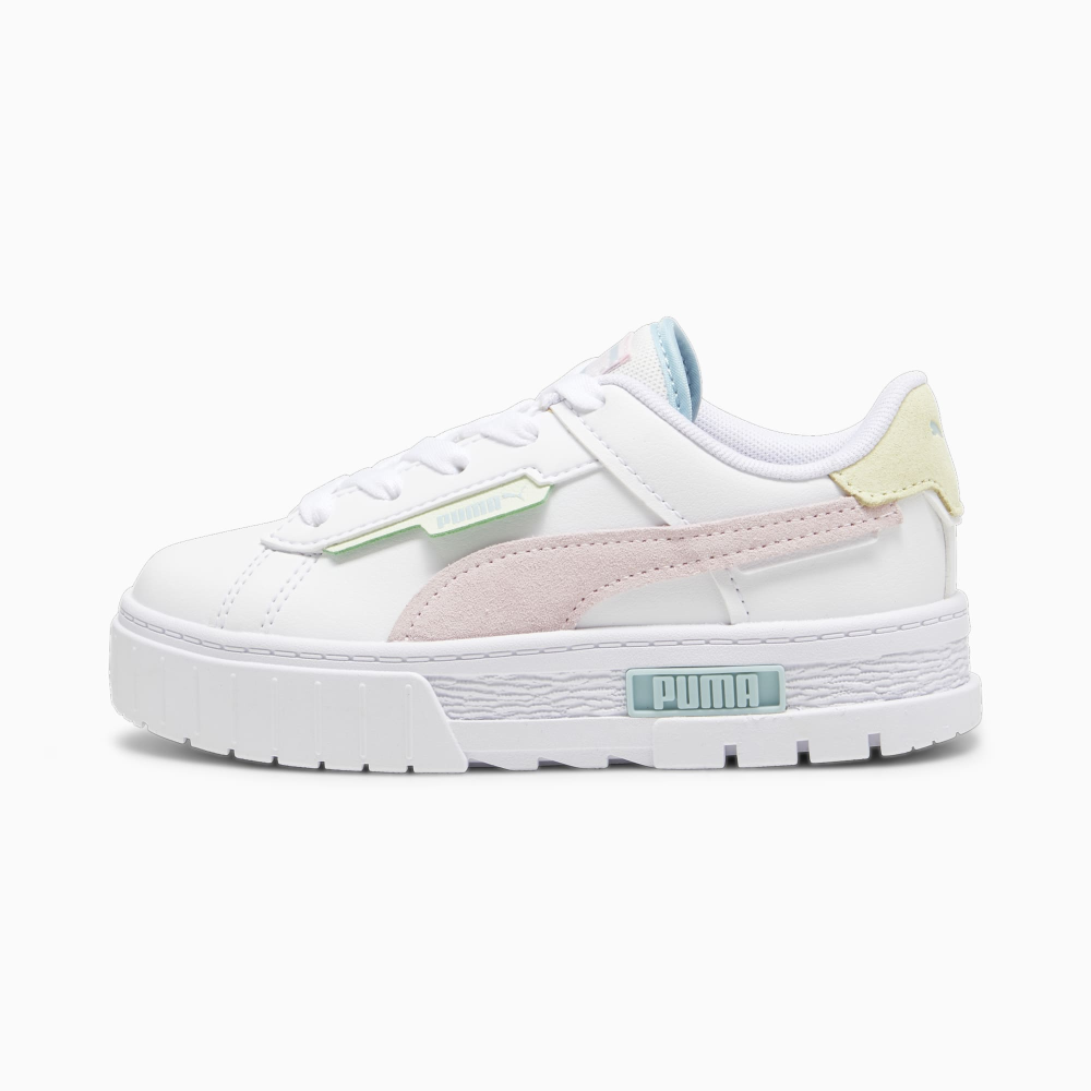 PUMA Mayze Crashed 393807_04 / weiss