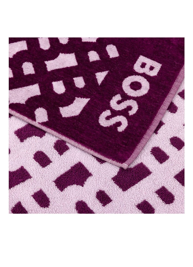 Telo mare HUGO BOSS in cotone biologico, 90 x 160 cm