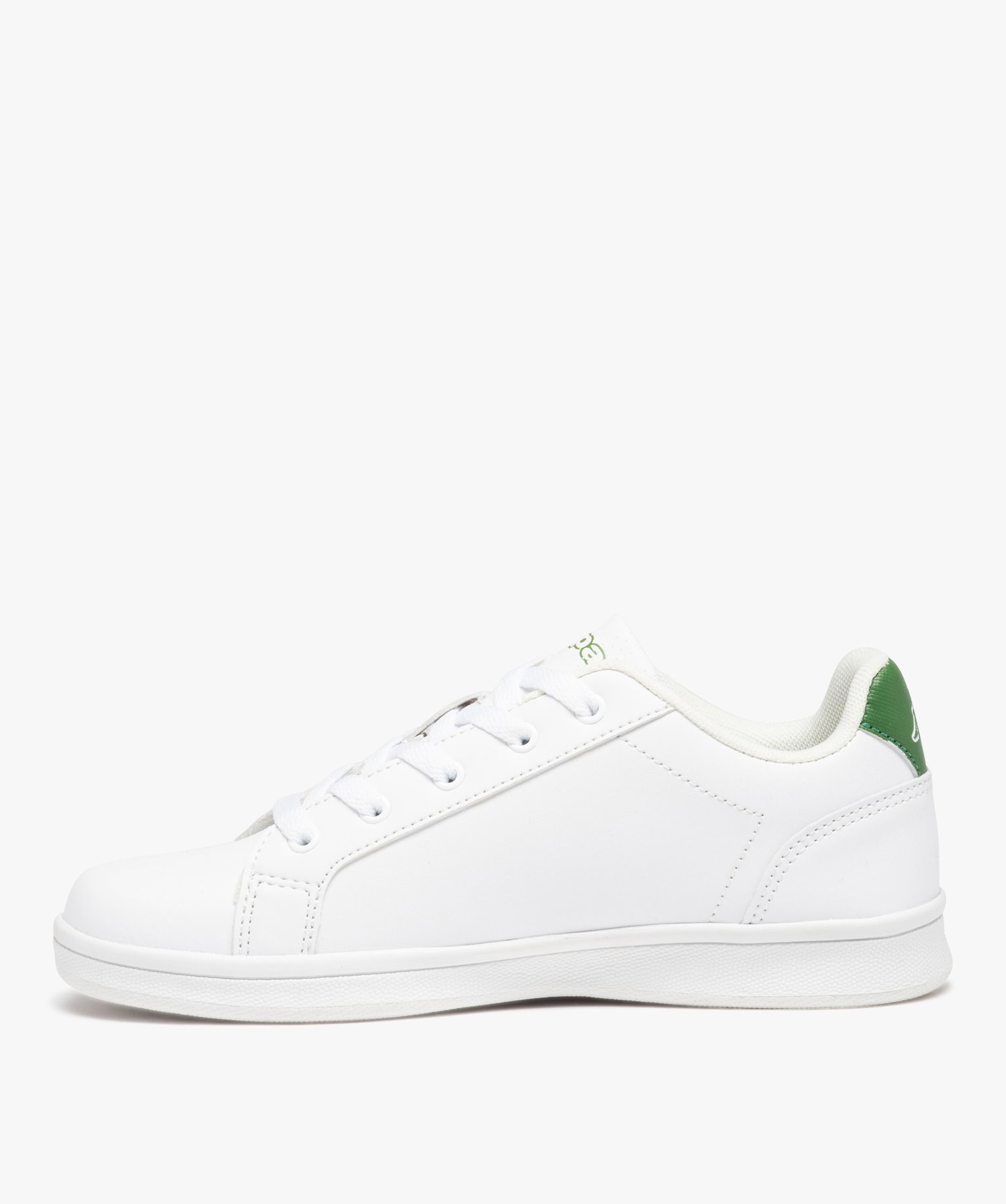 Baskets Garçon unies style rétro - Kappa blanc | GEMO