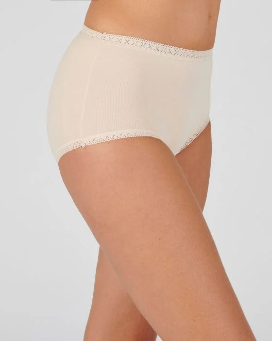 Culotte midi, en coton strech