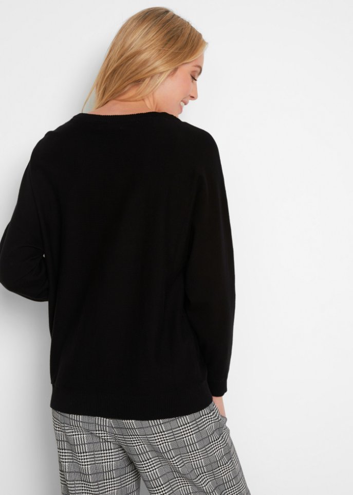 Pullover mit Fledermausärmeln