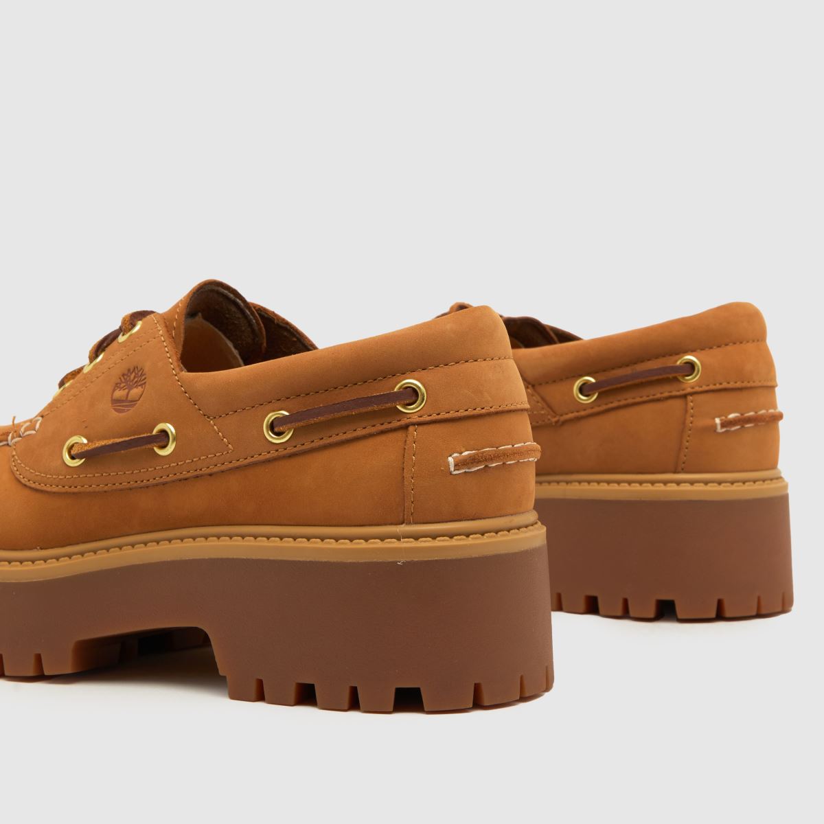 Timberland Stone Street hajós lapos cipő natúr színben