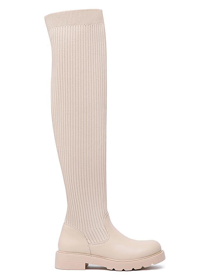 Foreverfolie Stiefel in Beige günstig kaufen 37