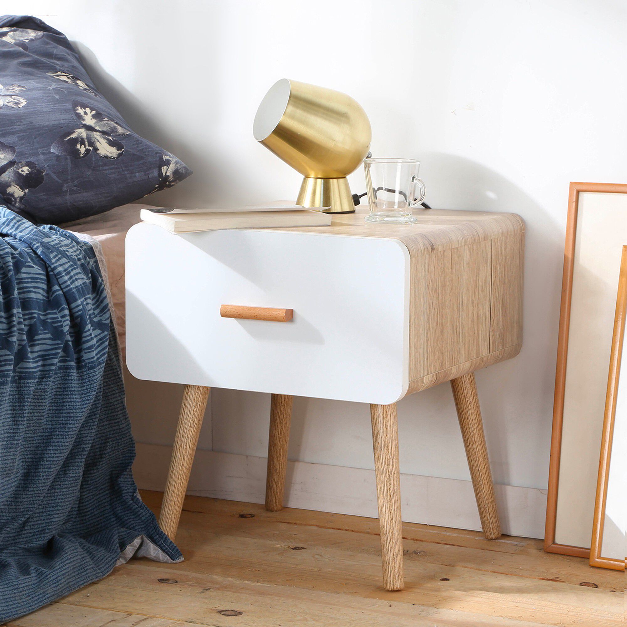 Table de chevet YOLTY 2 tiroir