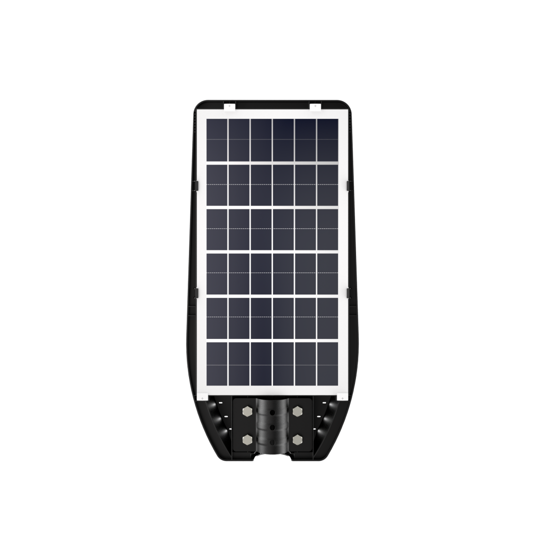 LUXULA Solar Straßenleuchte mit PIR Sensor, Parkplatzleuchte, 5W PV