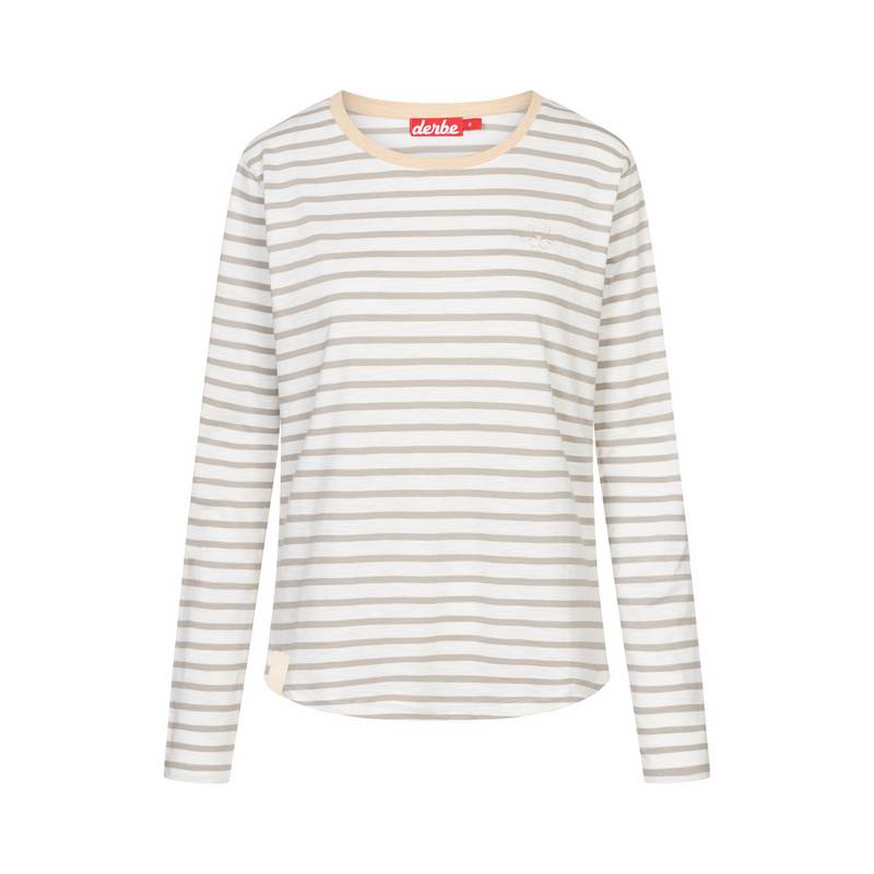 Derbe Robbenschnute Striped Langarmshirt Damen