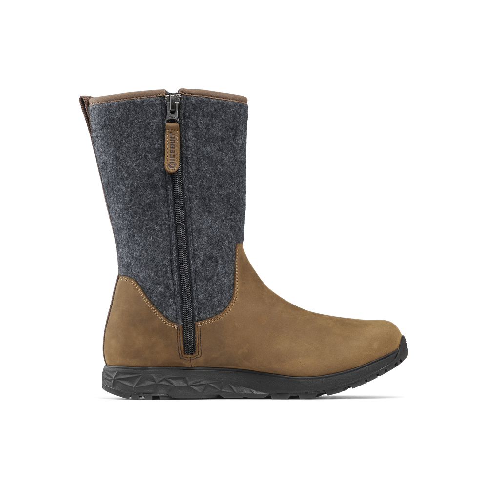 Icebug Grove ReWool Womens Michelin BUGdri Coffee Grey G09006-0B / braun