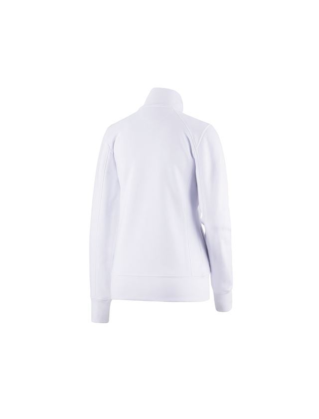 e.s. Sweatjacke poly cotton, Damen