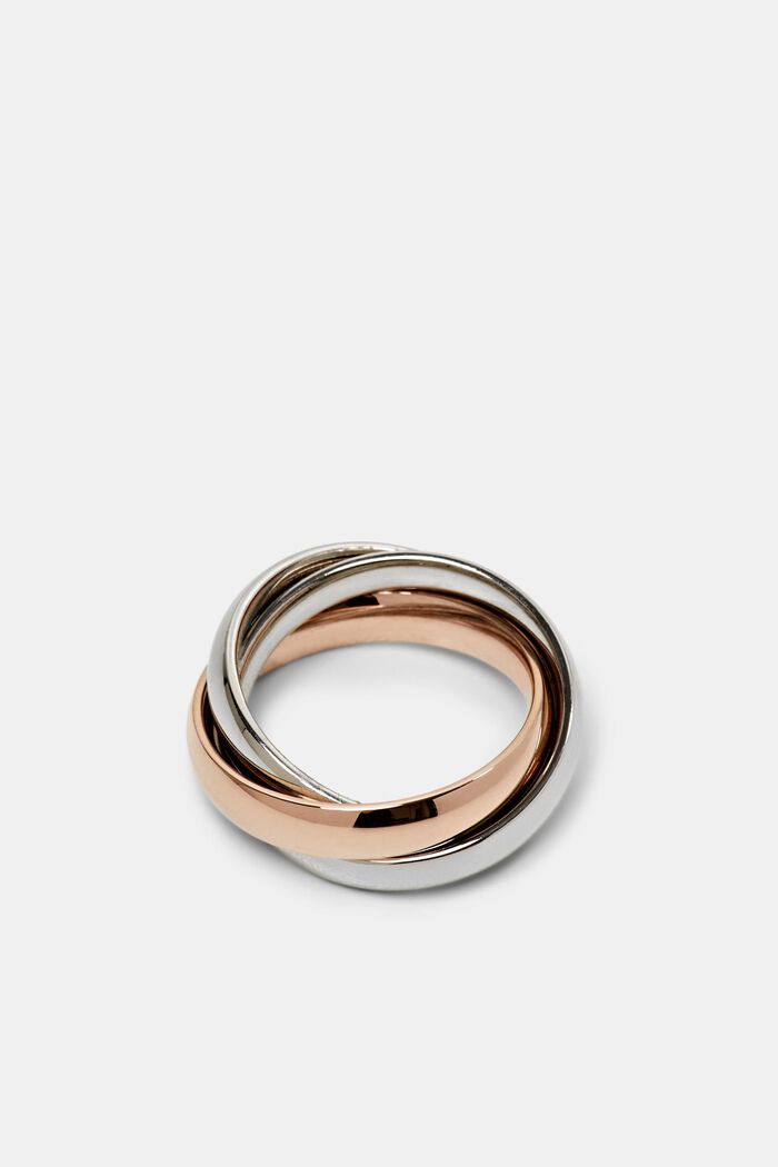 Trio-Ring aus Edelstahl