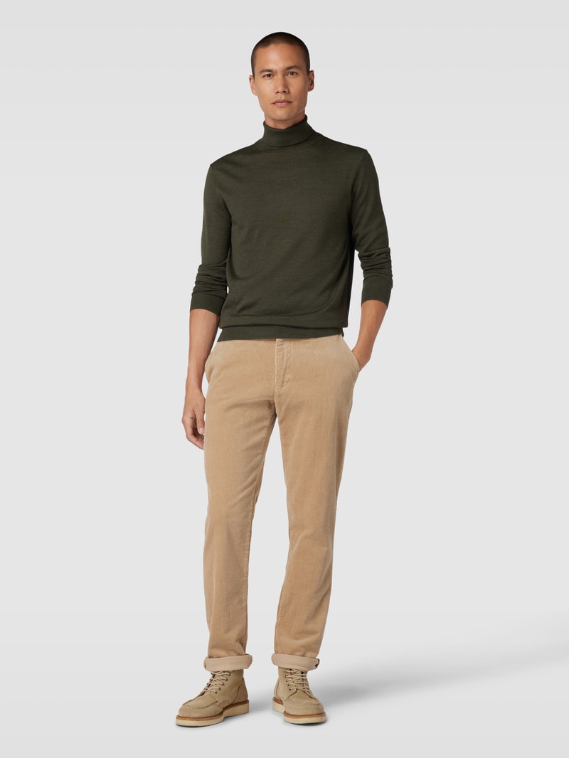 Cordhose mit Stretch-Anteil in sand