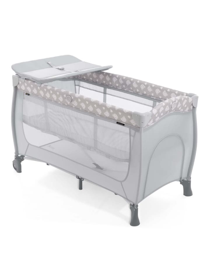 Hauck Reisebett Sleep'n Play Center mit Wickelauflage in beige,grau günstig kaufen onesize