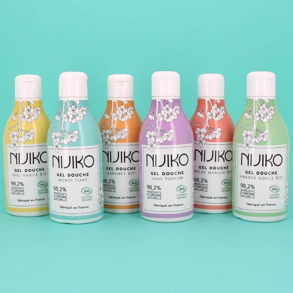 NIJIKO Organiczny żel pod prysznic o zapachu cytrusów