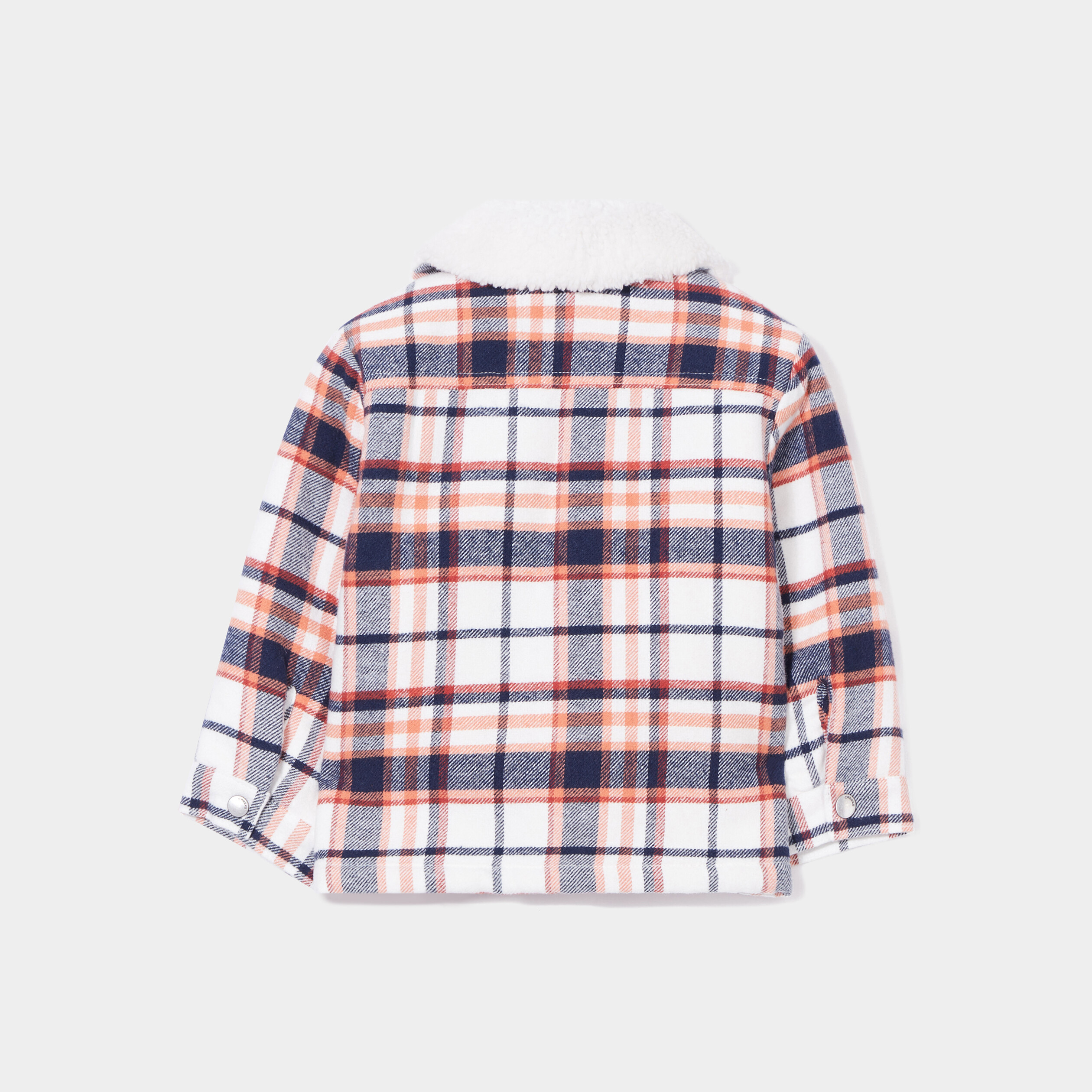 Veste col aviateur boutonné Creeks orange foncé bébé garçon | La Halle