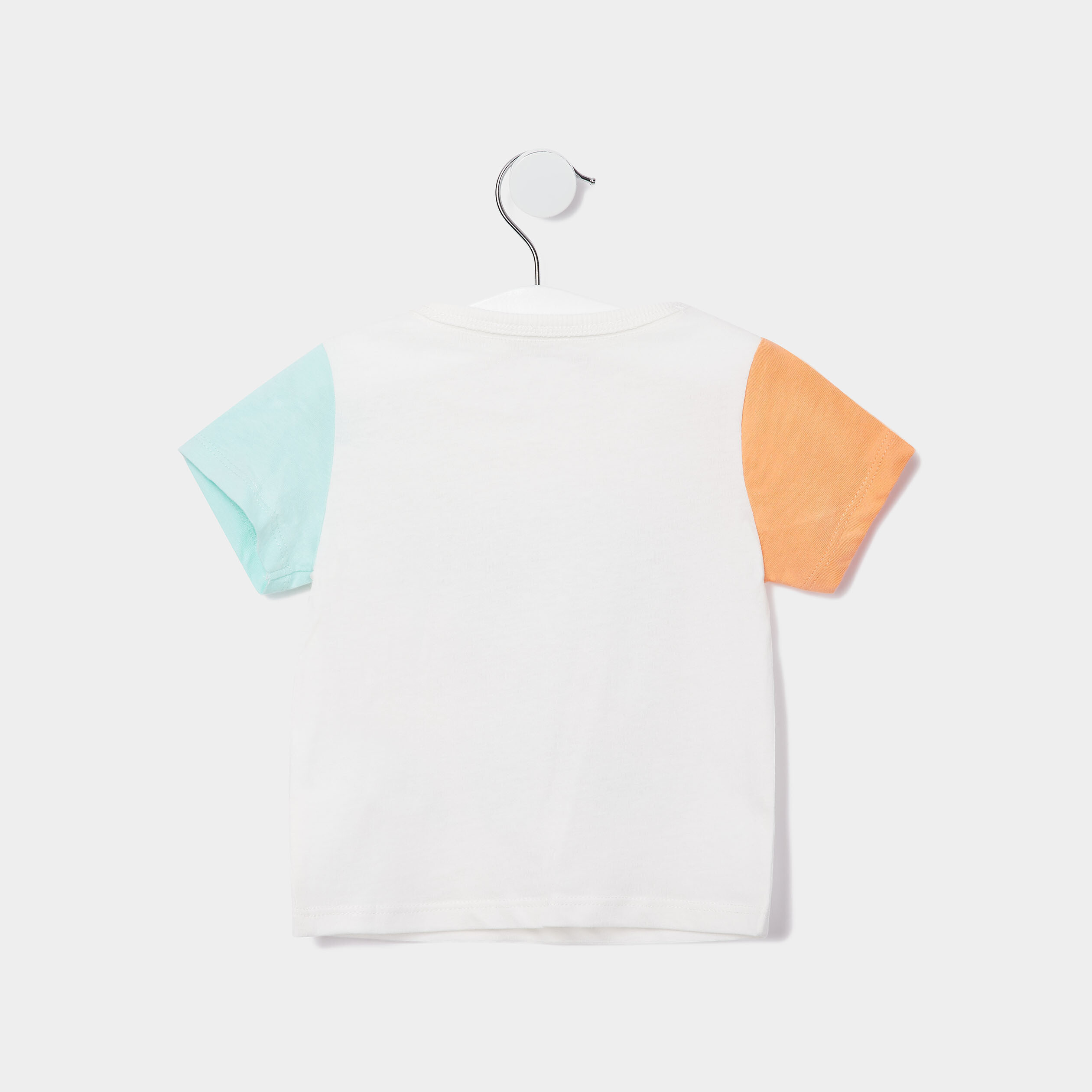 T-shirt manches courtes Creeks ecru bébé garçon | La Halle