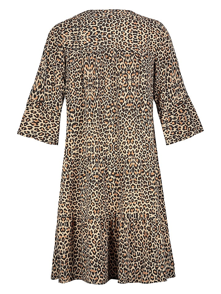 Sublevel Kleid in Beige/ Braun günstig kaufen L