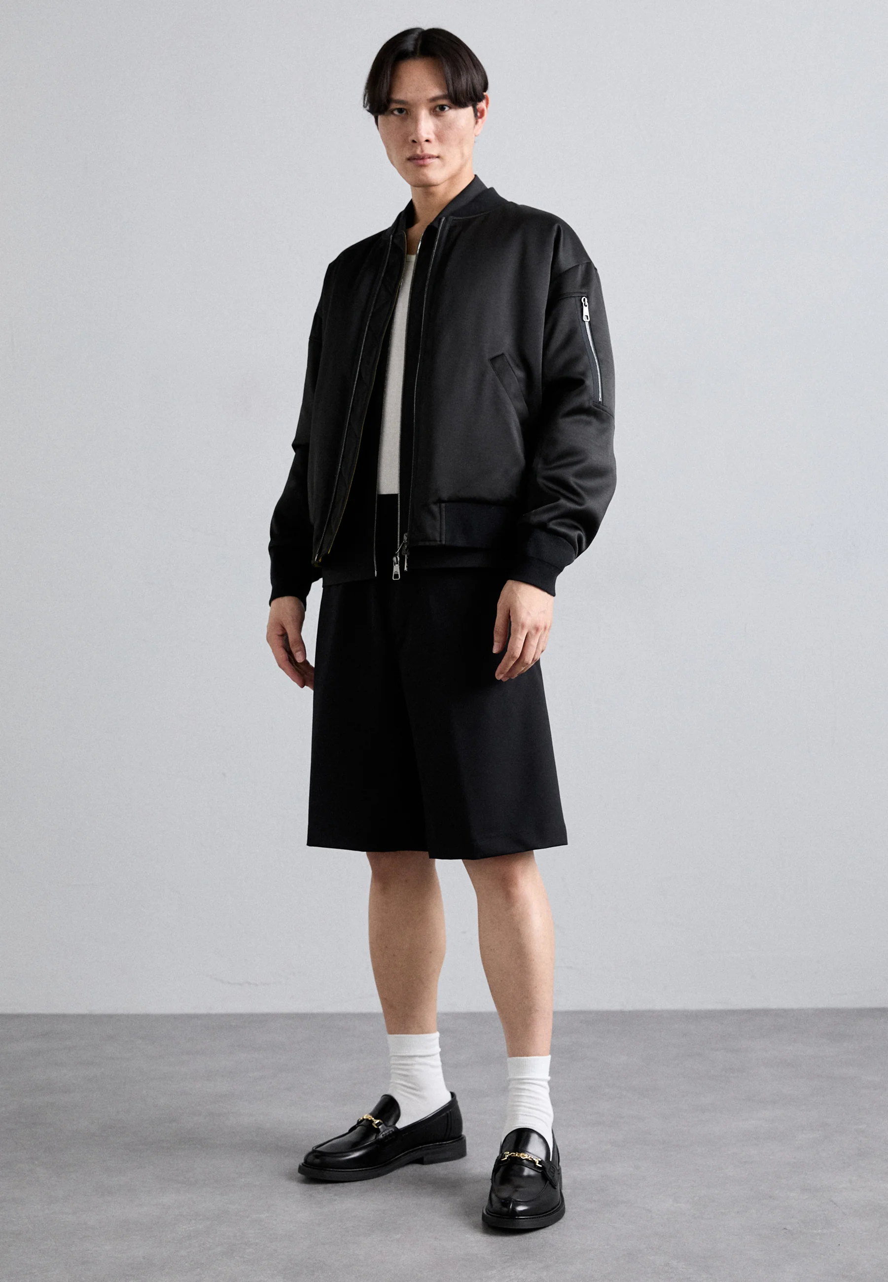 Chaqueta bomber reversible con bolsillo de Neil Barrett