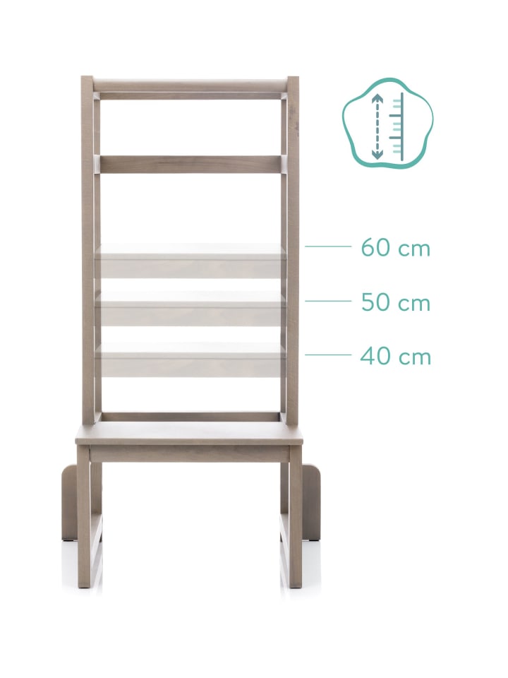 fillikid Lernturm Exclusiv in Grau günstig kaufen onesize