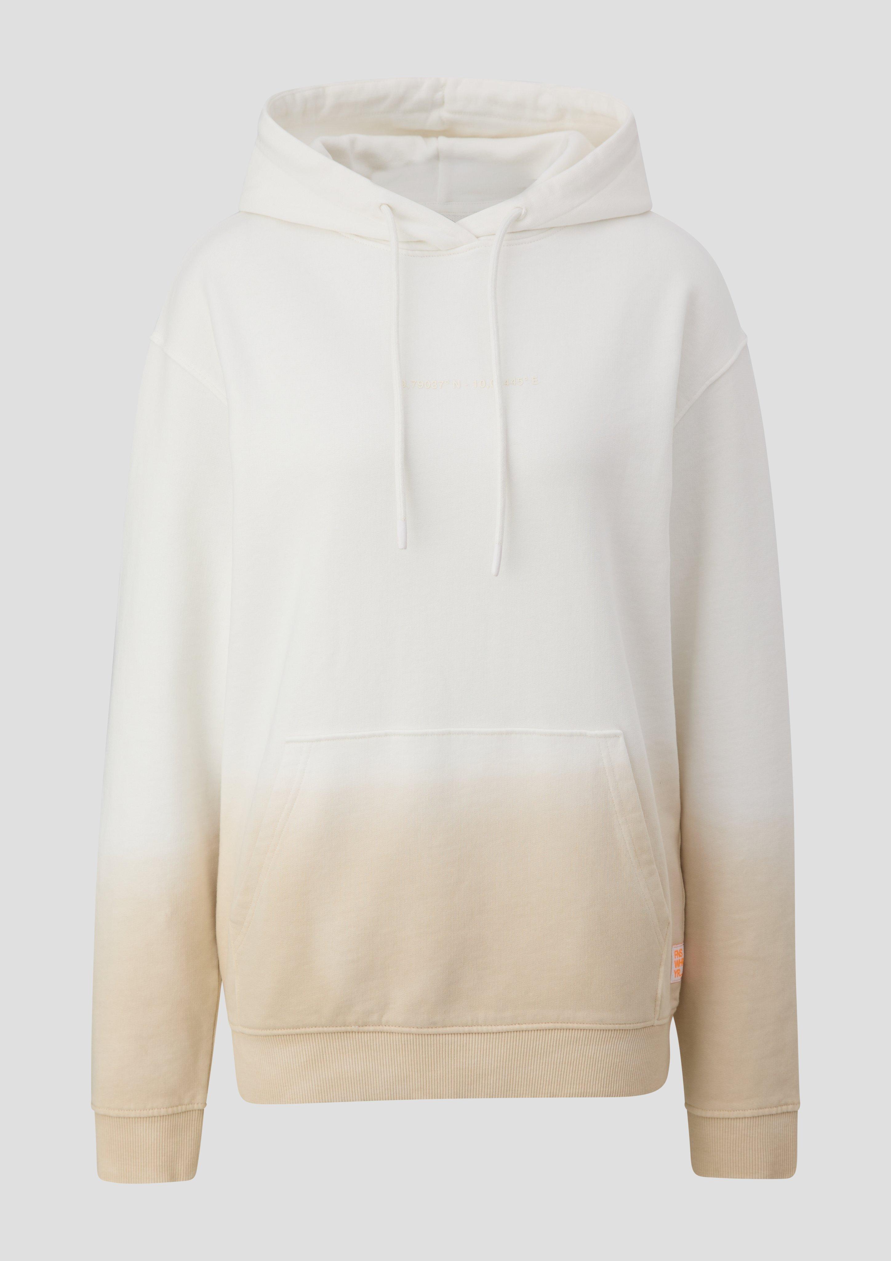 Sweatshirt mit gummiertem Schriftprint  2148511-0120