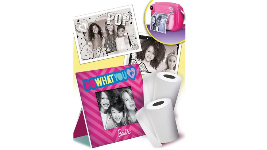 Barbie Print Cam - 2 Rollen 120 Fotos (Nachfüllpackung)