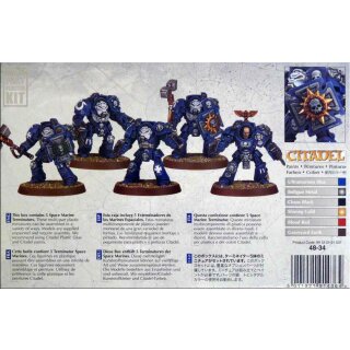 Space Marine Terminator Sturmtrupp (5 Mann) [48-34]