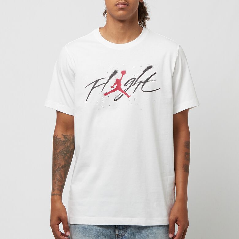 JORDAN Air Jordan Graphic T-Shirt white/black/gym red