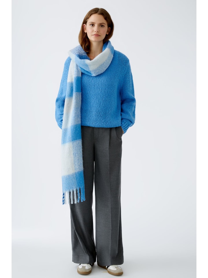 Oui Schal in dk blue white günstig kaufen onesize