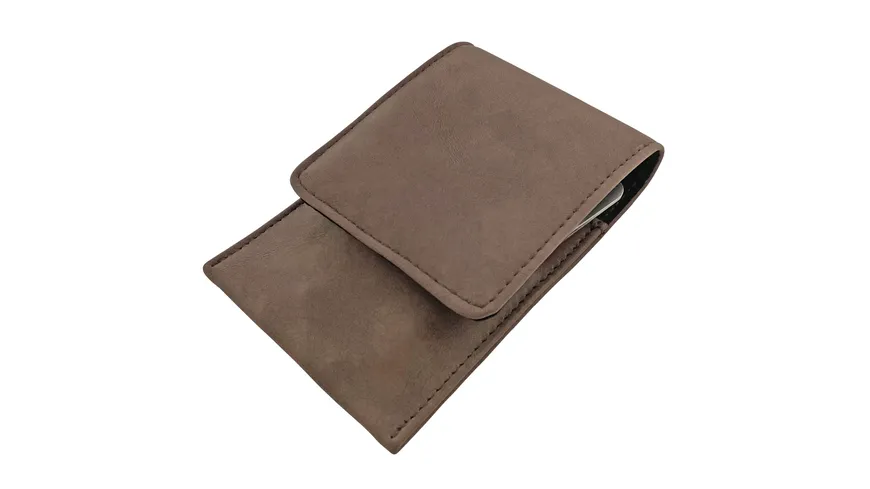 Steck Maniküre Etui, 5-teilig, Braun Braun