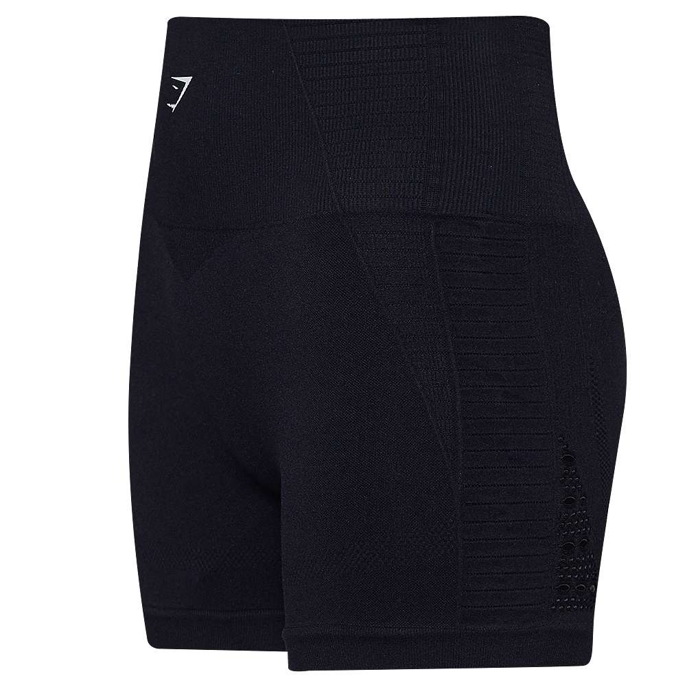 Gymshark Energy Seamless Damen Shorts Tights GLSH3911-BK