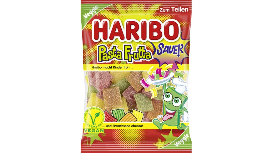 Haribo Fruchtgummi Pasta Frutta Veggie 160 g