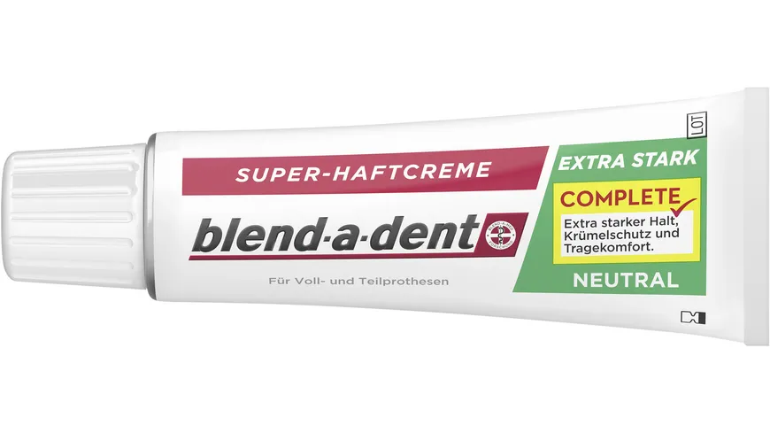 Blend-A-Dent Haftcreme Complete extra stark -neutral- 47g 47 g
