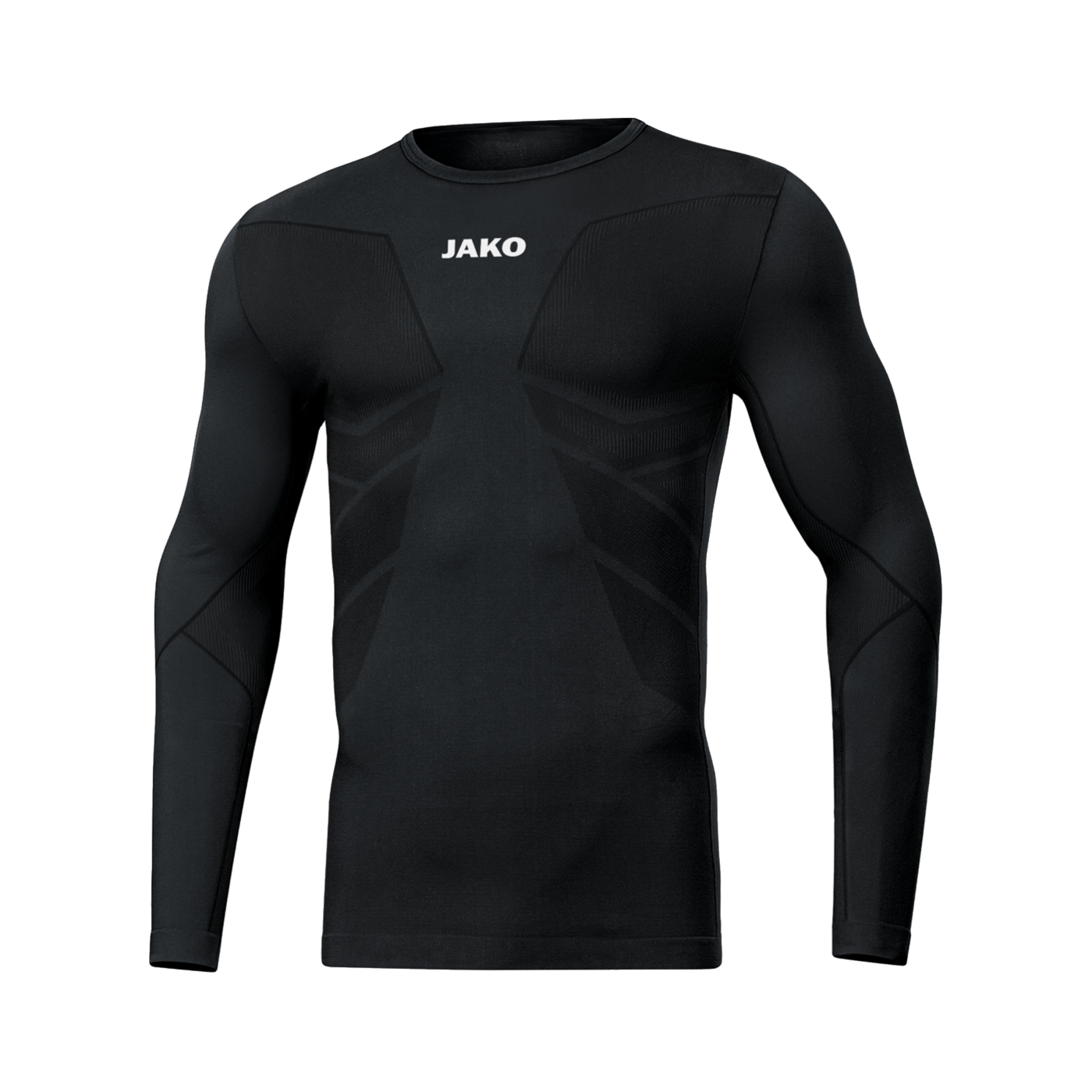 JAKO Comfort Recycelt langarm Schwarz F800