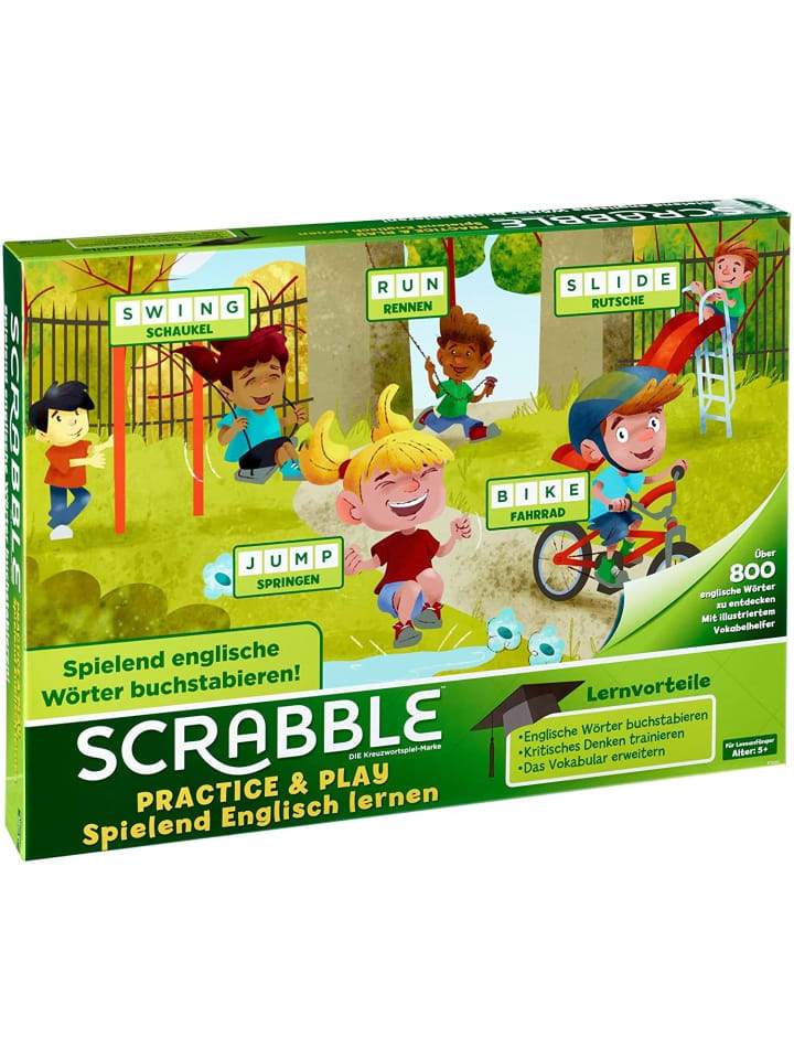 Mattel Scrabble Practice und Play in Mehrfarbig ab günstig kaufen onesize