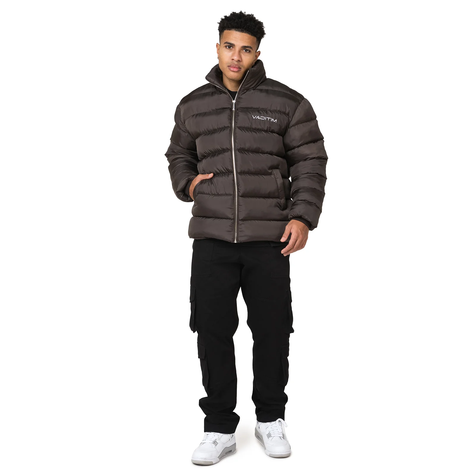 BROWN VADITIM PUFFER