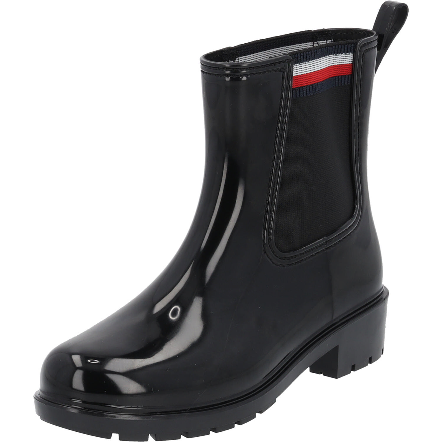 Tommy Hilfiger FW0FW07473, Gummistiefel, Damen, Schwarz