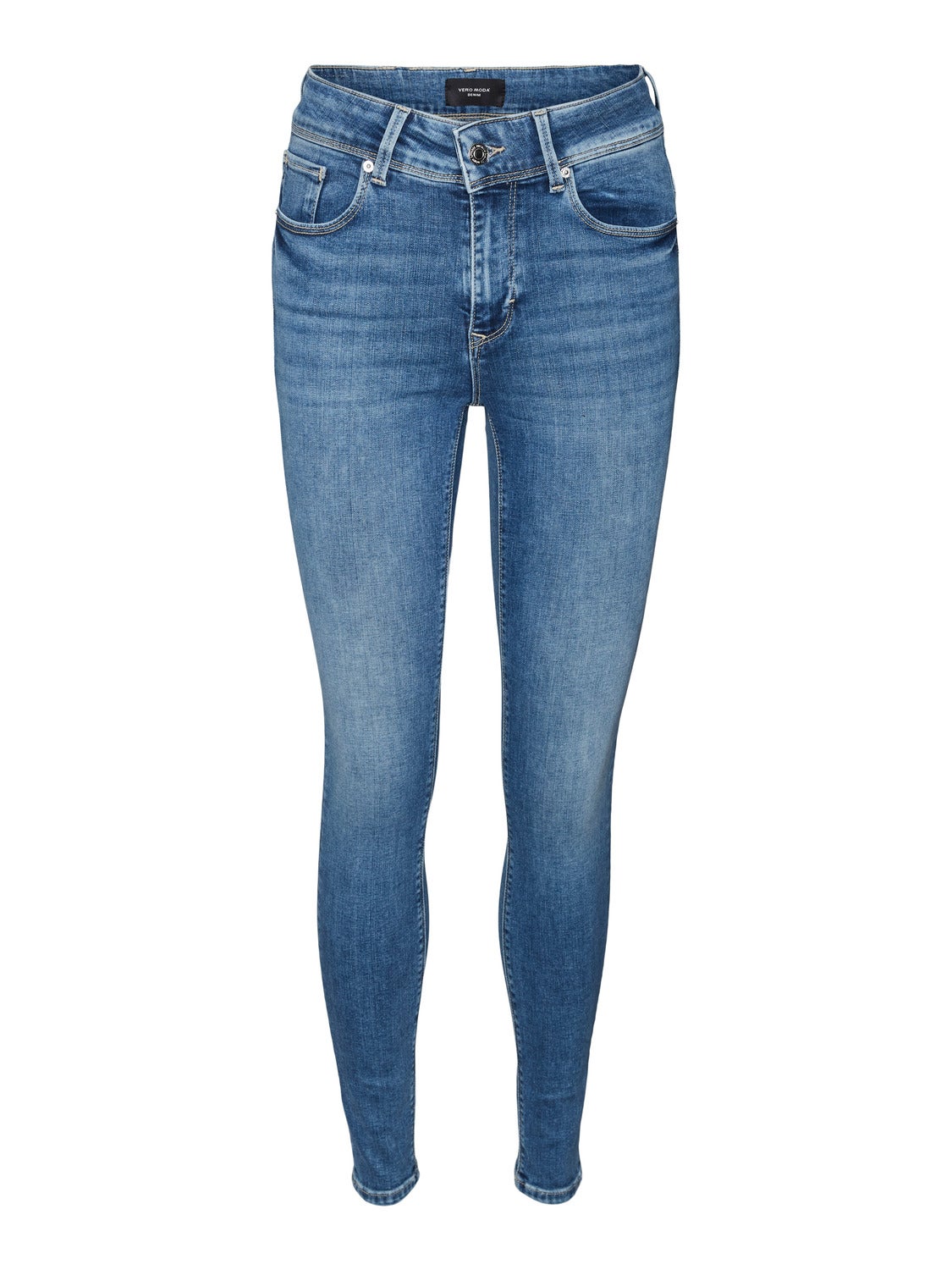 VMEMBRACE Mid Rise Skinny Fit Jeans
